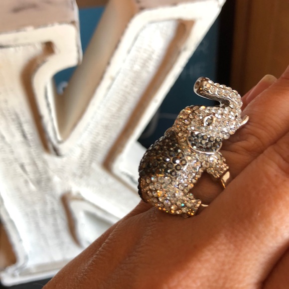 Elephant Cocktail Ring Size 7 - Picture 5 of 6